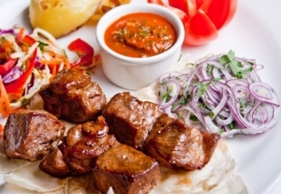 Шашлык из свиной шейки