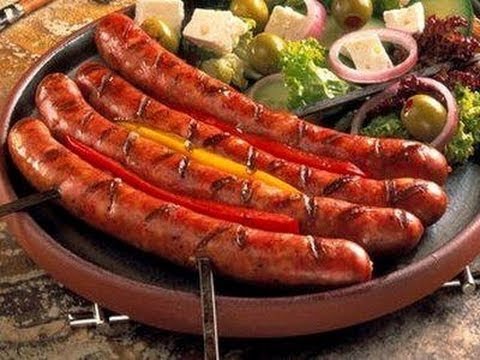 Охотничьи жареные колбаски